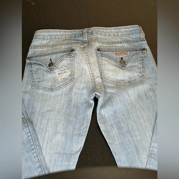 Hudson Farris Flare Light Blue Jeans Size 26 - Picture 9 of 16
